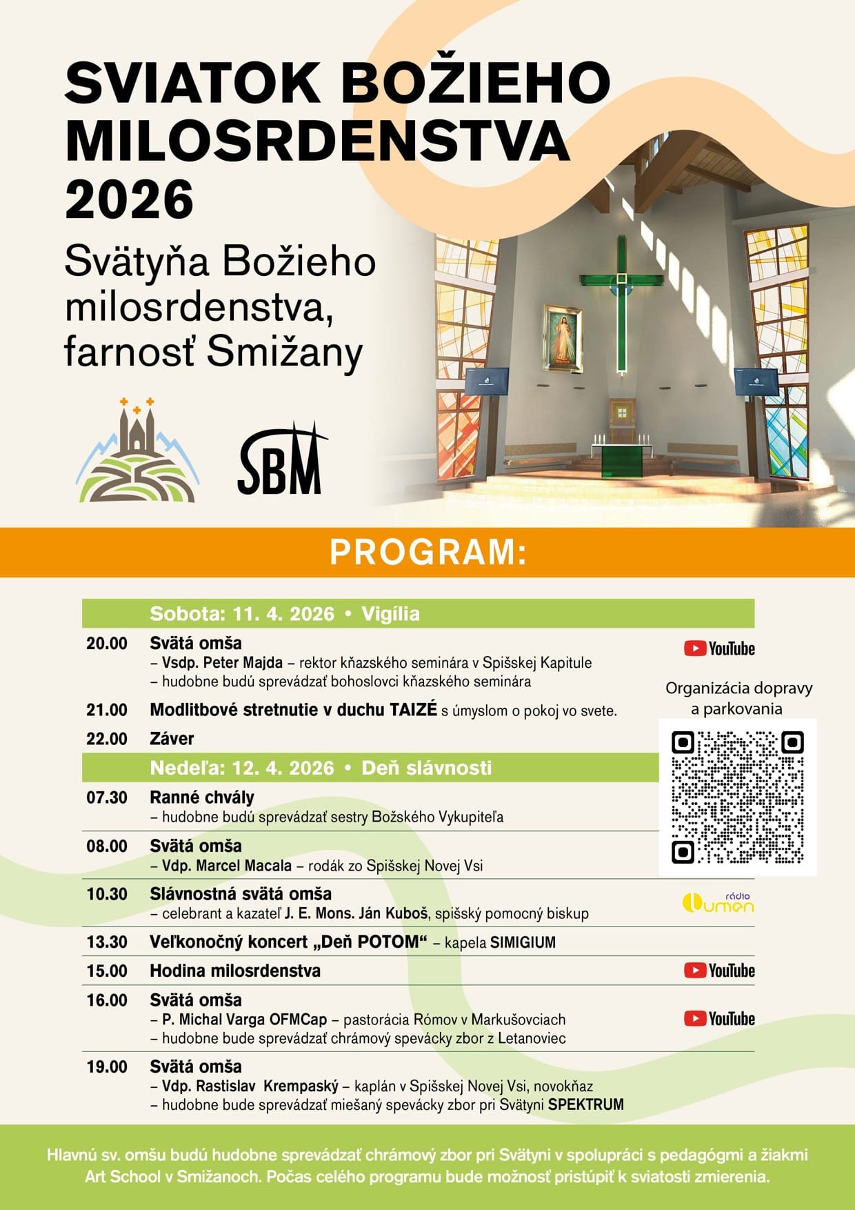 Sviatok Božieho milosrdenstva v Smižanoch